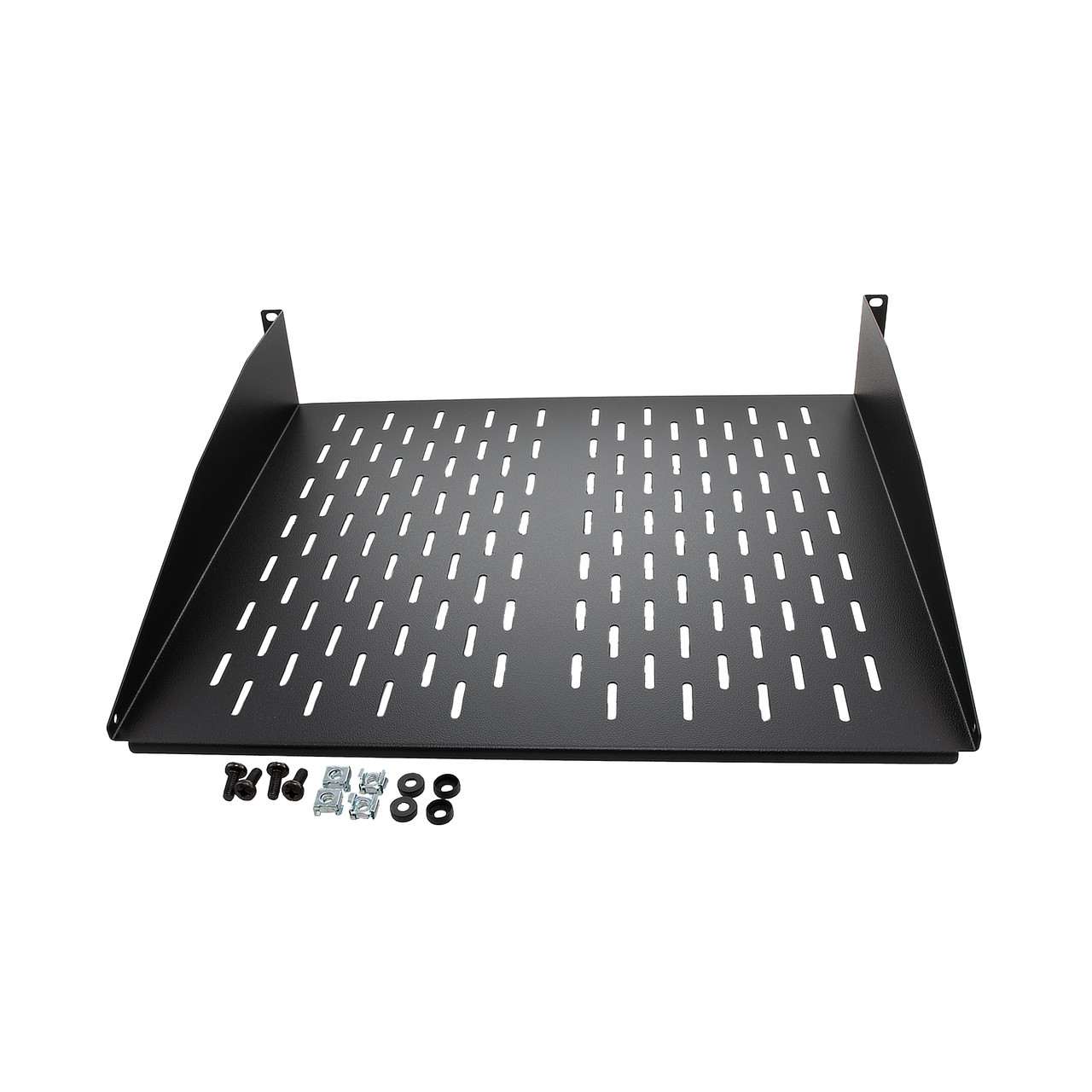 NavePoint 2U Vented Cantilever Shelf 16" (410mm) Deep