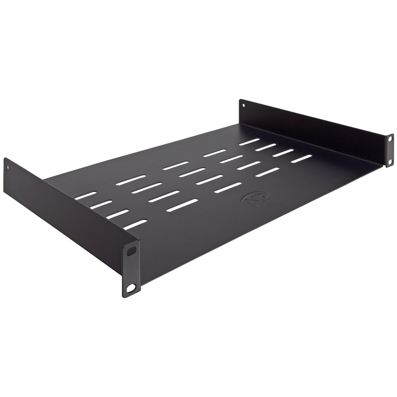 NavePoint 1U Vented Rack Tray Universal Rack Tray 10