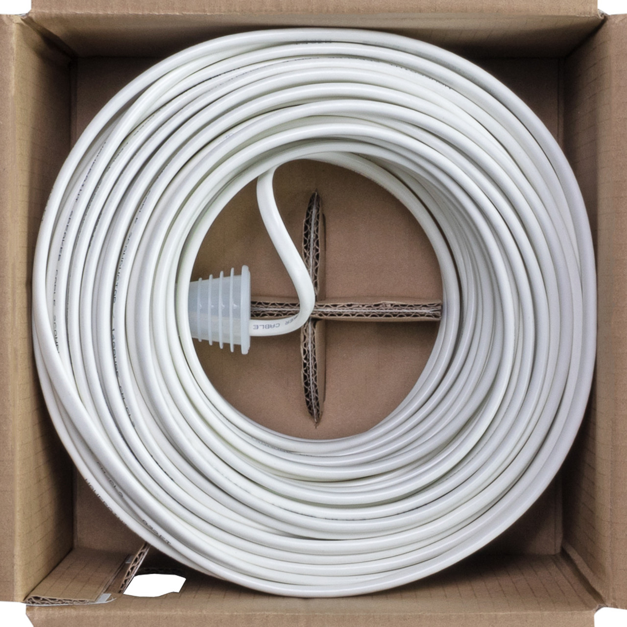 NavePoint 14/2 CL2  In Wall Speaker Cable 2 Conductor White - 250 Ft