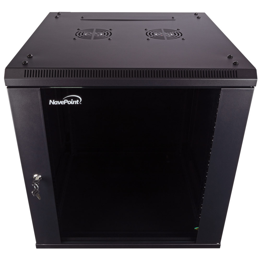 NavePoint 12U 600mm Depth Networking Cabinet (Performance Series