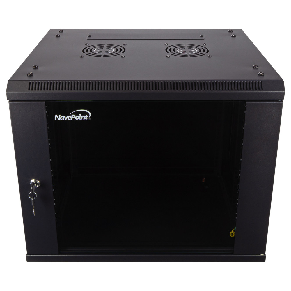 NavePoint 9U 450mm Depth Networking Cabinet (Performance Series