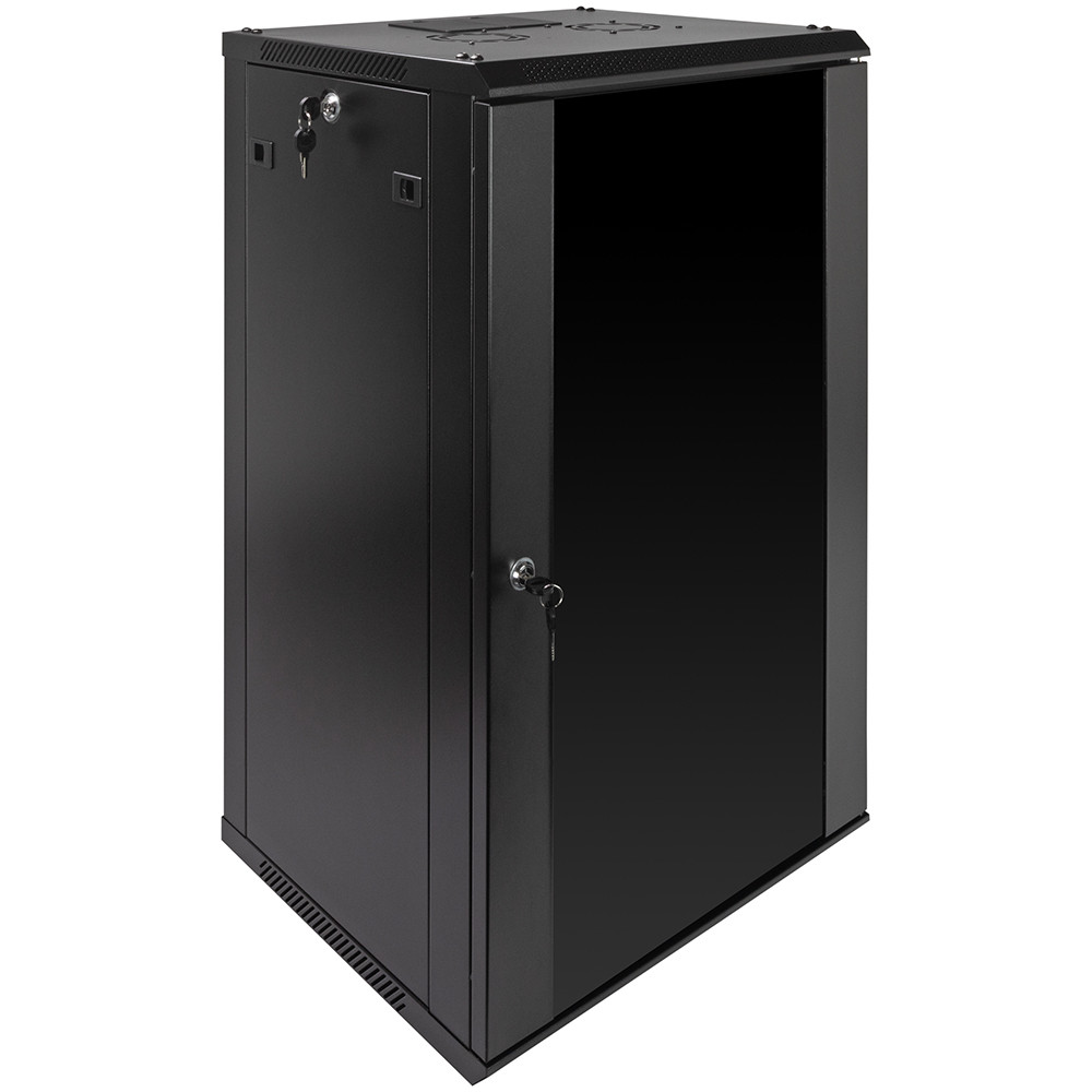 在庫処分につき大幅値下げ中 NavePoint サーバーキャビネット 45cm NavePoint 18U 450mm Depth Wallmount Networking Cabinet (Consumer