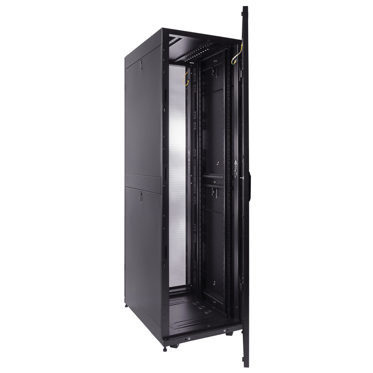 NavePoint 42U Server Rack Cabinet, 800mm depth, Cable Management Top, Glass Door (Commercial Series)