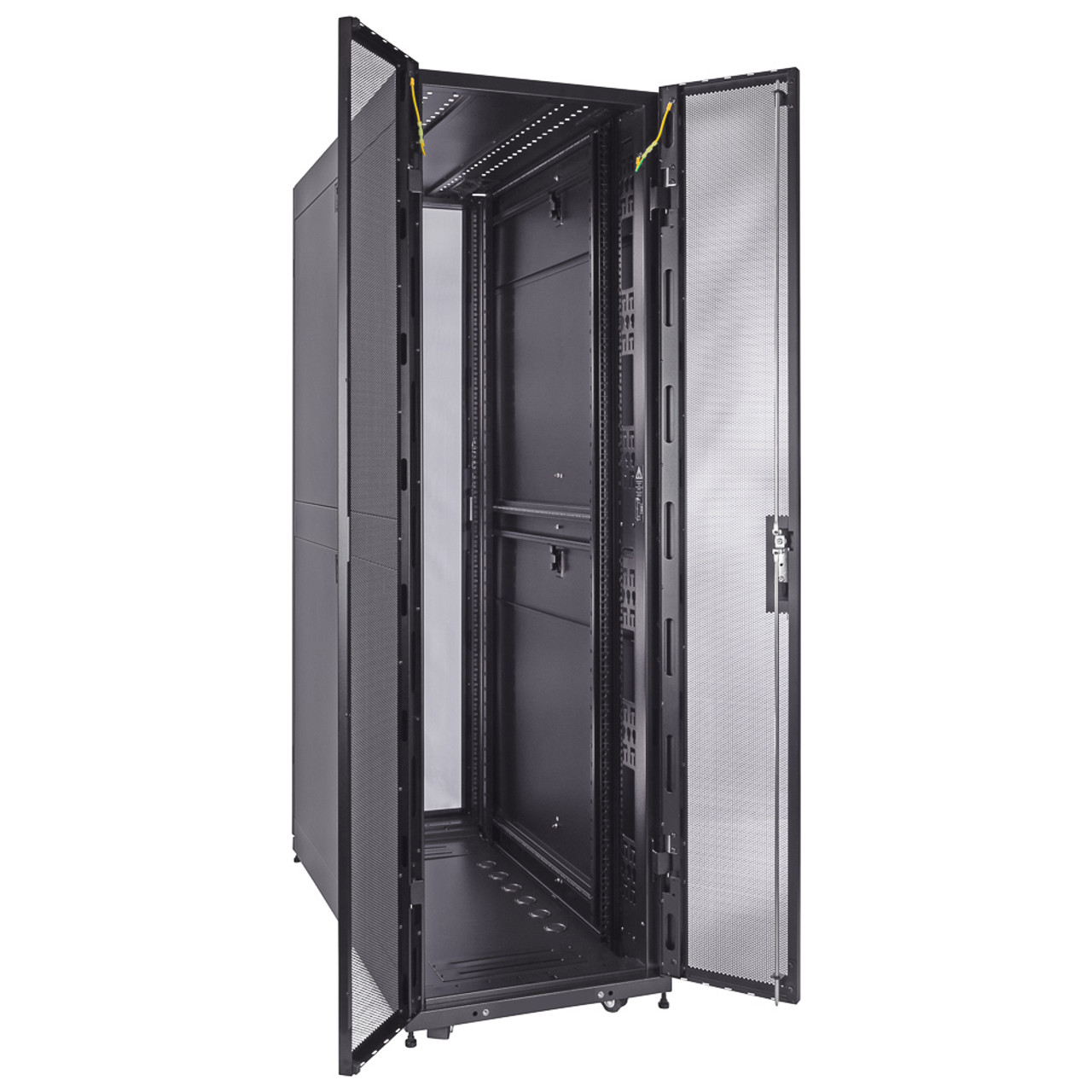 NavePoint 42U Server Rack Cabinet, 1200mm depth, Cable Management Top, Glass Door (Commercial Series)