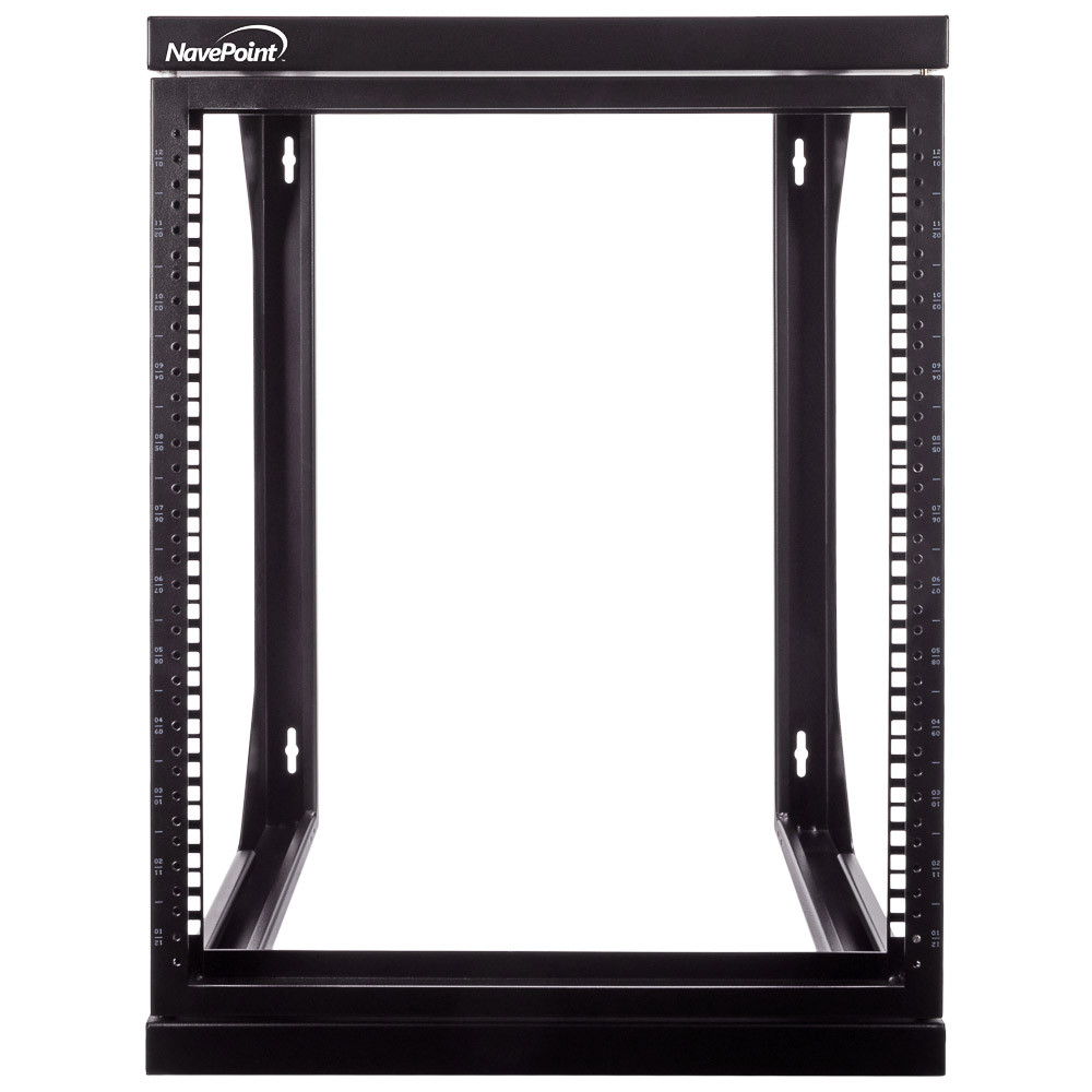 さー ぺージ NavePoint 12U Swing Gate Wallmount Rack: Swing Gate Racks