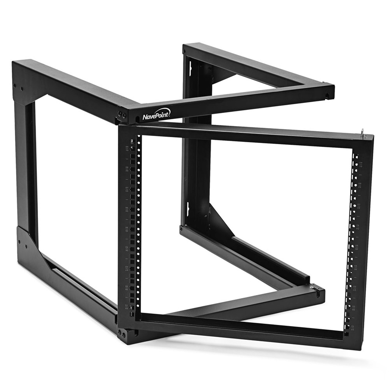 na&yu NavePoint 9U Swing Gate Wallmount Rack: Swing Gate Racks