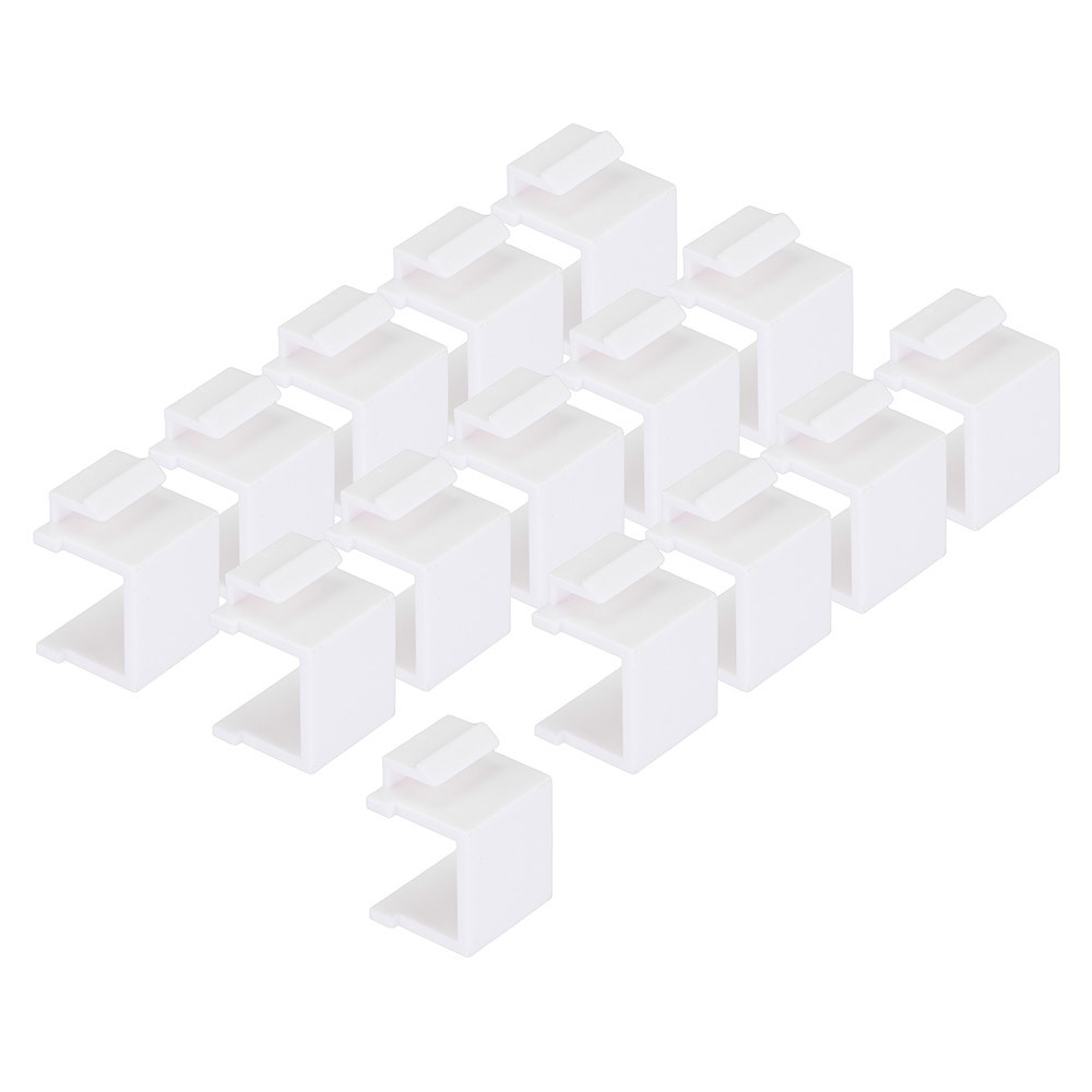 ICC IC107BNVBK Black Keystone Blank Inserts 100 Pack