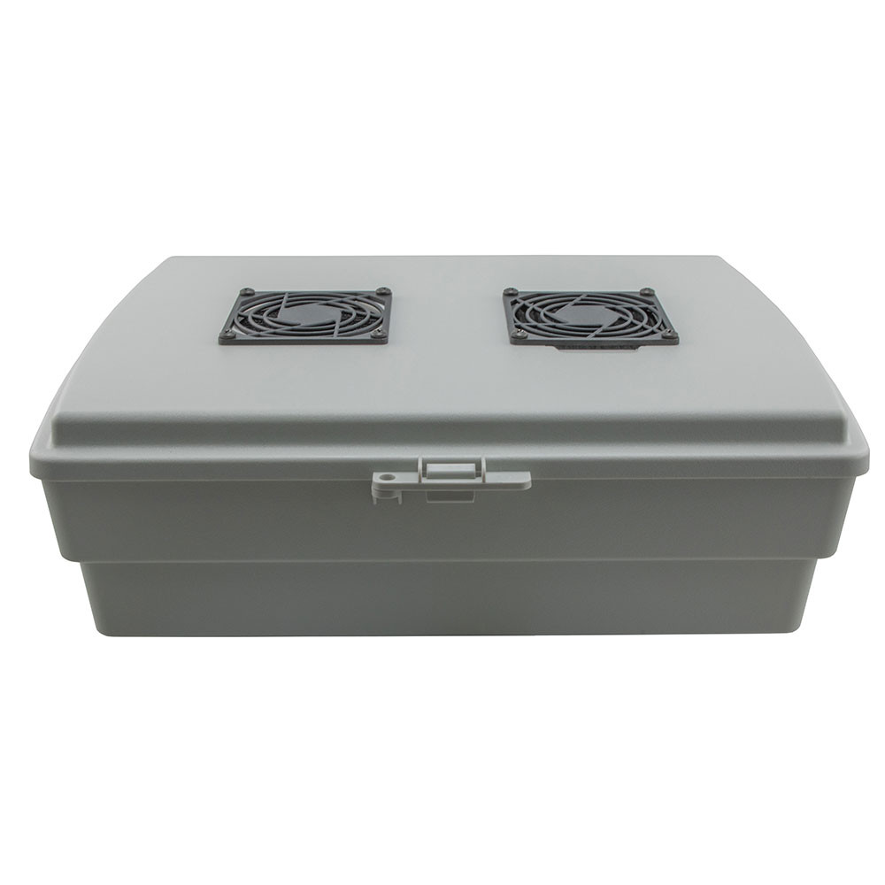 NavePoint 14x10x04 ABS Plastic Indoor IP54 NEMA 12 Enclosure, Hook