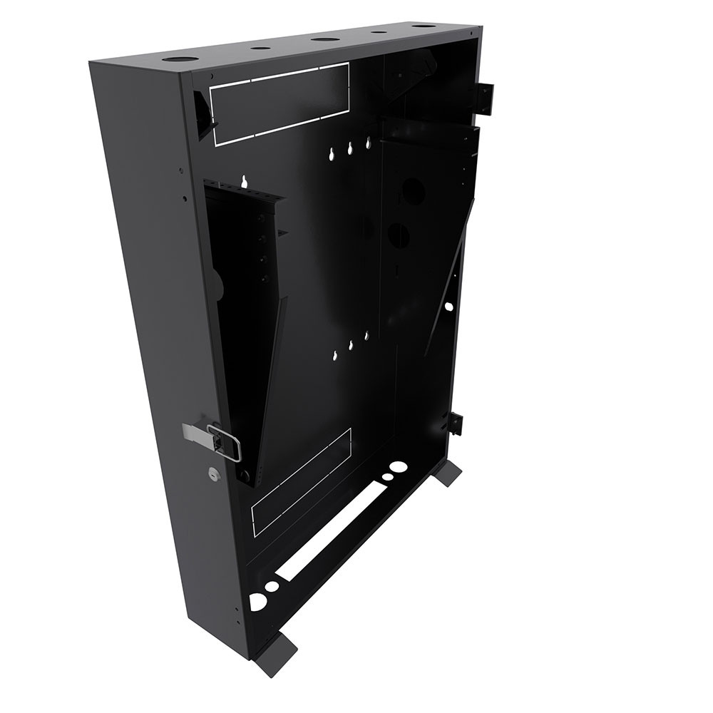 NavePoint4U Vertical Wall Mount Enclosure, 24 inch to 27.5 depth