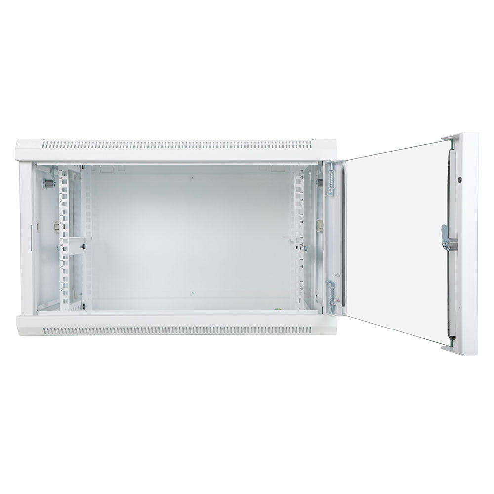 NavePoint 19-inch Networking Cabinet, 6U, 23 Inches Deep, White