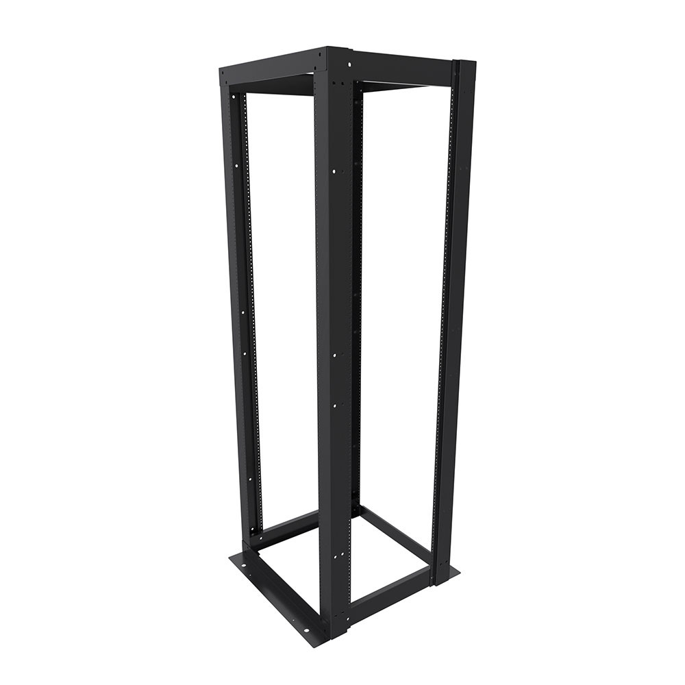 23-inch Width, 42U 4-Post Open Rack Threaded