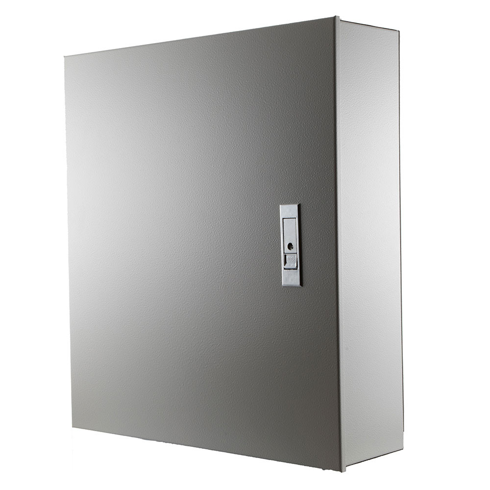 NavePoint Fiber Enclosure Wall Mount with 48 LC/APC Duplex Adapters ...
