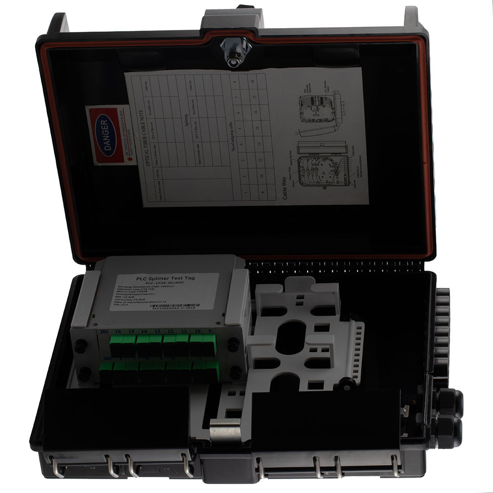 Roland PMA-５　MCB-3 CONNECTOR BOX NavePoint Splitter Distribution Box 16 Ports with 8 SC/APC SM