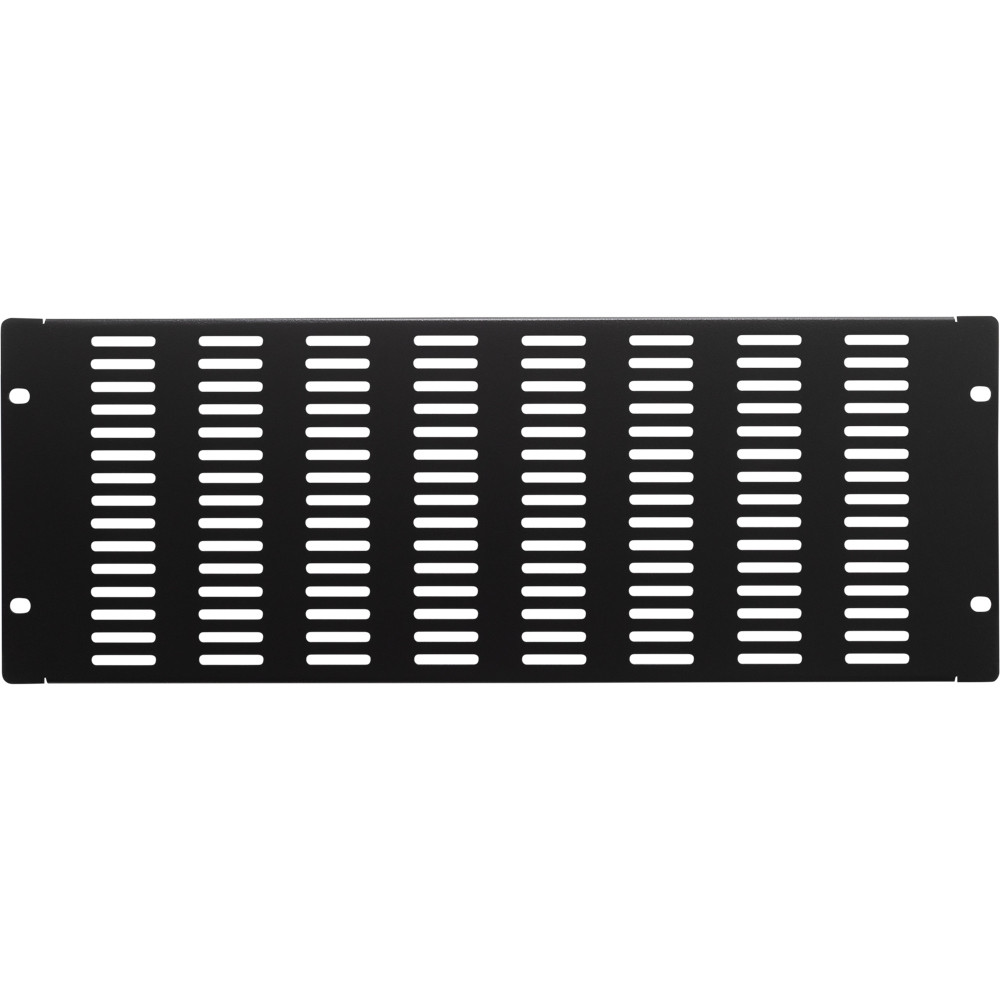 NavePoint 4U Blank Rack Mount Spacer Panel (Slotted Venting): Rack