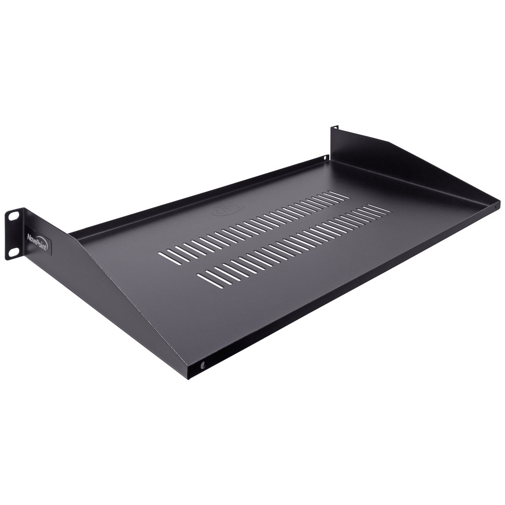 NavePoint 1U Vented Cantilever Shelf 8