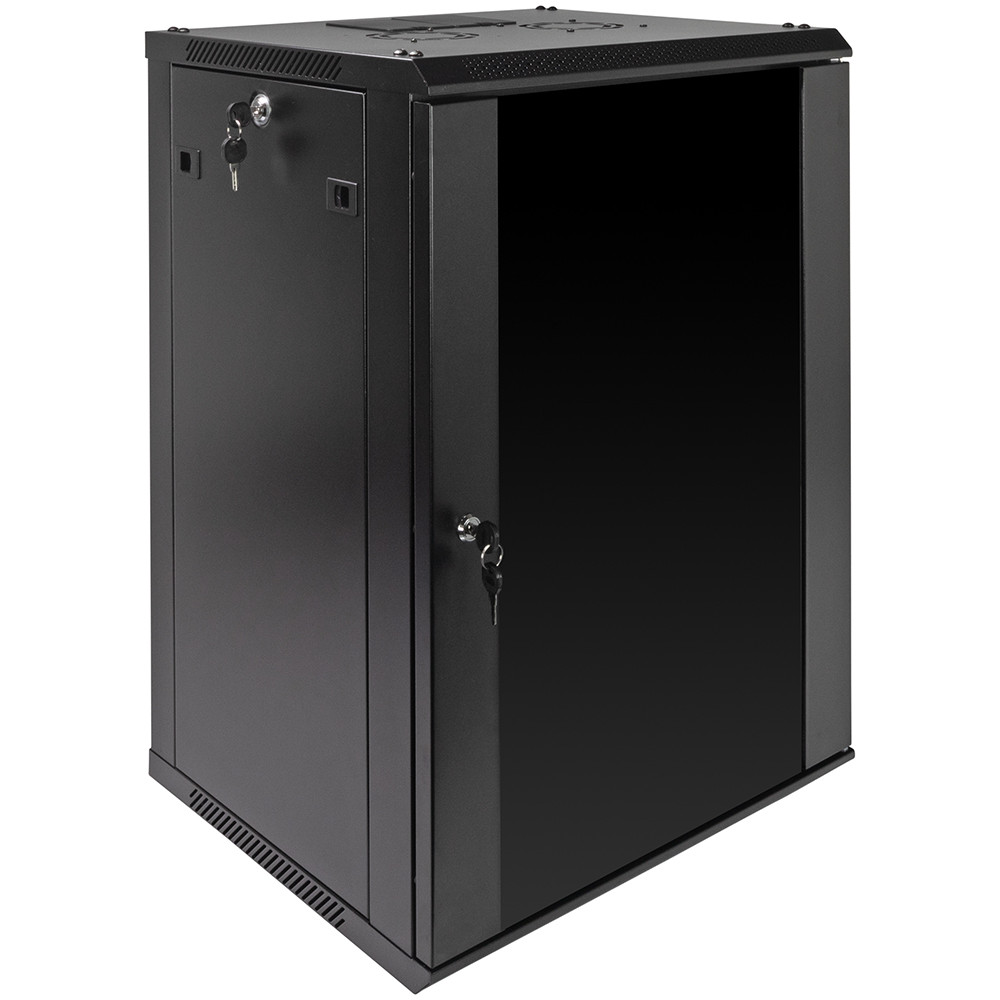 NavePoint 15U 450mm Depth Wallmount Networking Cabinet (Consumer