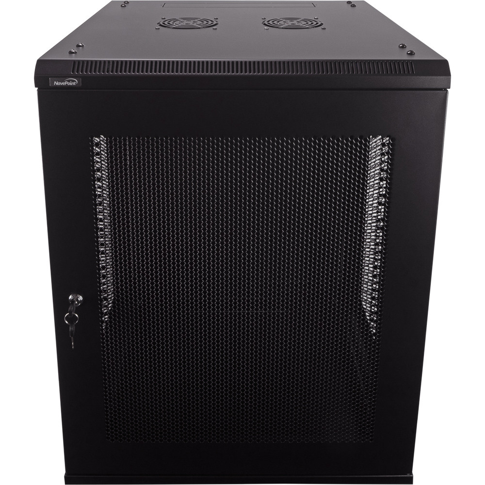 NavePoint 15U 600mm Depth Wallmount Networking Perforated Cabinet