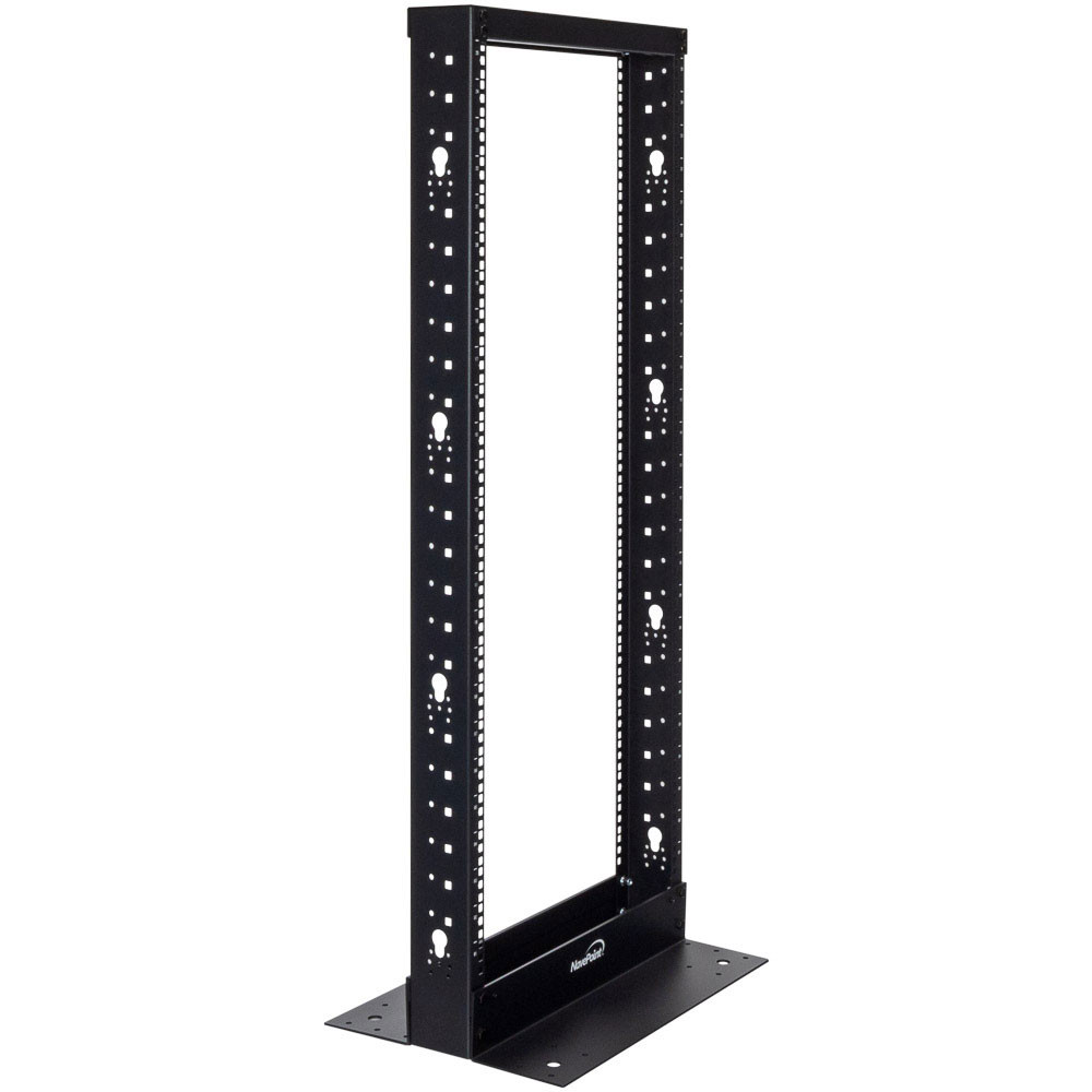 NavePoint 25U 2-Post Open Frame Server Rack: 2-Post Racks