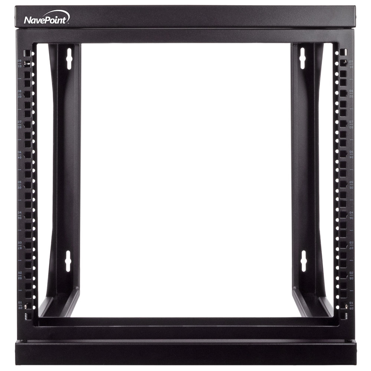 na&yu NavePoint 9U Swing Gate Wallmount Rack: Swing Gate Racks