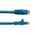 NavePoint Cat5e UTP Ethernet Network Patch Cable - 1 Ft. Blue