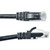 NavePoint Cat5e UTP Ethernet Network Patch Cable UL Listed - 1 Ft. Black 10-Pack