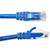 NavePoint Cat6 UTP Ethernet Network Patch Cable UL Listed - 2 Ft. Blue 10-Pack