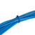 NavePoint 4 Inch Nylon Blue Cable Ties 18 Lbs  100 Pack