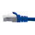 Ethernet Patch Cable CAT6, F/UTP, 26AWG, 1 Ft,  5 pack, Blue