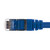Ethernet Patch Cable CAT6, F/UTP, 26AWG, 1 Ft,  5 pack, Blue