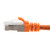 Ethernet Patch Cable CAT6, F/UTP, 26AWG, 3 Ft,  5 pack, Orange