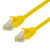 Ethernet Patch Cable CAT6, UTP, 24AWG, 10 Ft,  10 pack, Yellow