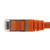 Ethernet Patch Cable CAT6A, S/FTP, 26AWG, 0.5 Ft,  5 pack, Orange