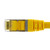 Ethernet Patch Cable CAT6A, S/FTP, 26AWG, 3 Ft,  5 pack, Yellow