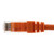 Ethernet Patch Cable CAT6A, UTP, 24AWG, 2 Ft,  10 pack, Orange