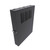 2U Vertical Wall Mount Enclosure, 20.6 inch (525mm) to 23.6 inch (600mm) depth, Cold-rolled Steel, Black