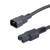 High Temp Power Cord, C14 to IEC C15, 15 A, 8 ft