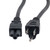 Laptop Power Cord- NEMA 5-15P to C5-10 Amp, 4FT