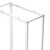 45U Adjustable Depth 4-Post Open Frame, White