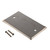 Stainless Steel Single Gang Blank Wallplate