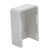 Raceway End Cap 2x3.5cm, White