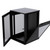 18U ProV2 Wall Mount Network Server Data Cabinet 24-inch Perforated Door Locking Key