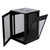 18U ProV2 Wall Mount Network Server Data Cabinet 24-inch Perforated Door Locking Key