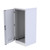 Outdoor, 26U, 600mm deep, Cage Nut, Fans w/ temp control, Floor Standing, White