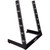 2- Post black aluminum server rack - desk rack 12U