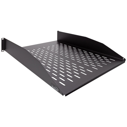 NavePoint 2U Heavy Duty Vented Cantilever Shelf 22" (560mm) Deep