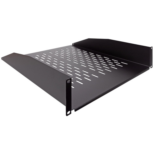 NavePoint 2U Vented Cantilever Shelf 18" (460mm) Deep