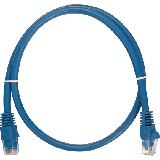 NavePoint Cat6 UTP Ethernet Network Patch Cable - 2 Ft. Blue