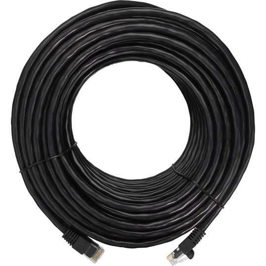 NavePoint Cat6 UTP Ethernet Network Patch Cable - 75 Ft. Black