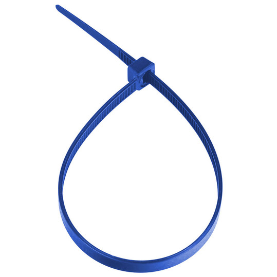 NavePoint 20 Inch Nylon Blue Cable Ties 50 Lbs 100-Pack: Cable Ties