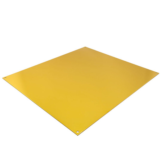 Polypropylene Blank Mounting Plate, For 14X10X06 Enclosures